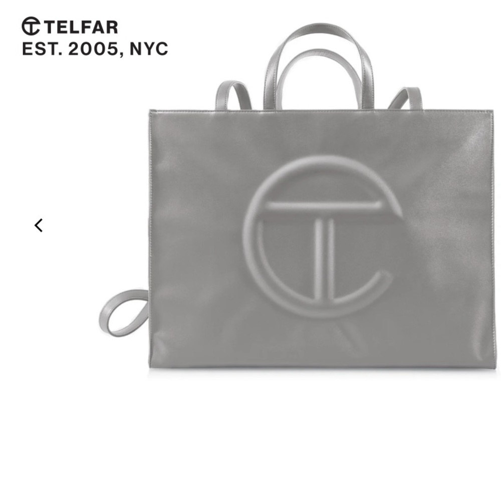 Telfar
Telfar Large Shopping Bag - Grey NWT